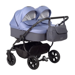 Коляска для двойни Indigo CHARLOTTE Sity DUO