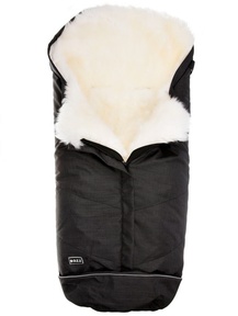 Зимний конверт Bozz из овчины с длинным ворсом (очень теплый) в коляску