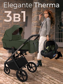 Детская коляска Sweet baby Elegante Therma SBL 3в1