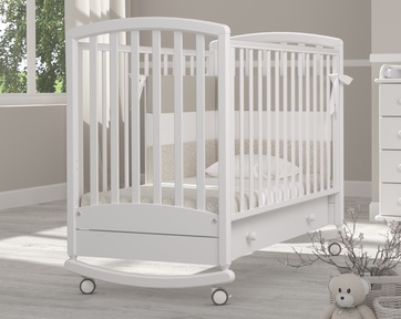 Кровать Гандылян Дашенька (колесо качалка, ящик)