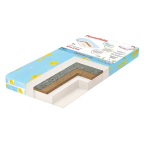 Детский матрас Ploomababy BICO 3 BiH 120х60х7 см 