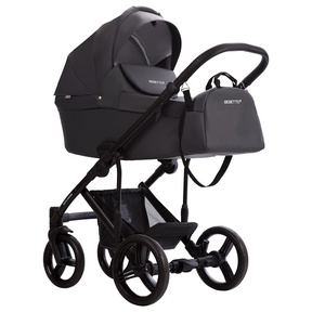 Детская коляска Bebetto MAGNUM LIGHT PRO 3в1 кожа 