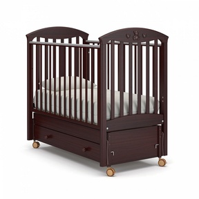 Детская кровать Гандылян Марсель (колеса, продольный маятник)