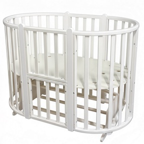 Кровать Кедр Фиалка (круг - овал) с поперечным маятником