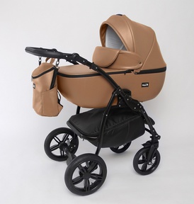 Коляска Peppy Sandra 2 в 1 с большой люлькой 
