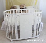 Кроватка трансформер Mika Vita 7 в 1