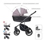 Детская коляска Bebetto Bresso (экокожа+ткань) 3 в 1 