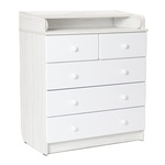 Пеленальный комод BEBIZARO WAXED FIVE