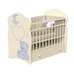 Кровать детская ВДК BEAR and MOON (маятник-ящик) 