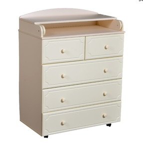 Детский комод Кедр Victoria 805 МДФ с пеленальным столиком 