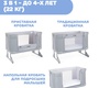 Колыбель Chicco Next2Me Forever 3в1