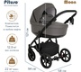 Коляска PITUSO MOON 2 в 1 кожа 