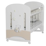 Кровать Альма-Няня AMICI NUVOLA (колесо-качалка)