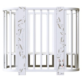 Детская кровать Indigo Baby Line 5 в 1 с маятником