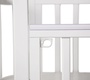 Кровать Indigo Bella 120х60 см с продольным маятником и колесами