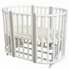 Кровать Кедр Фиалка (круг - овал) с поперечным маятником