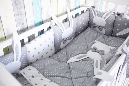 Комплект в кроватку Топотушки Зайка (5 предметов)