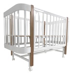 Детская кровать Indigo Italiano Baby маятник, колеса, расширение до 140 см