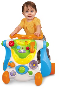 Ходунок каталка развивающий центр 2 в 1 Weina 2121