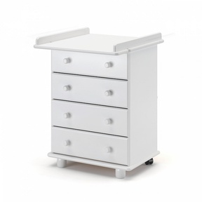 Детский комод Гандылян Аистенок mini со съемным пеленальным столиком