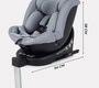 Автокресло MOWBaby STAGE isofix 