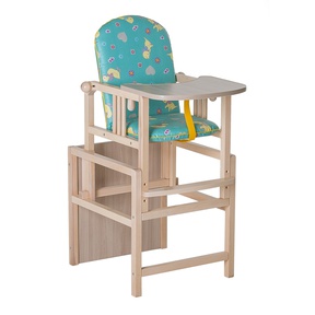 Стул-трансформер для кормления ГНОМ с регулируемой спинкой 