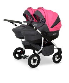Детская коляска 2 в 1 Verdi Twin для двойни