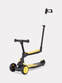 Беговел-самокат Rant Rider Plus RB100 с родительской ручкой и свет колесами