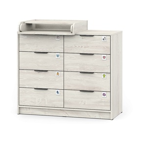 Детский комод PITUSO Optimum со съемным пеленальным столиком