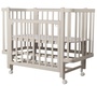 Кровать Indigo Bella 120х60 см с продольным маятником и колесами