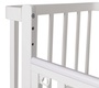 Кровать Indigo Bella 120х60 см с продольным маятником и колесами
