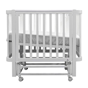 Детская кровать Antemi Terra Light NEW с маятником и колесами