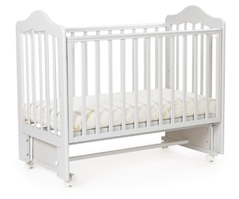 Детская кровать ВЕДРУСС СЛАВИЯ 3 маятник, колеса, автостенка