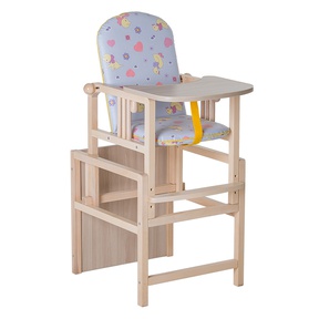 Стул-трансформер для кормления ГНОМ с регулируемой спинкой 