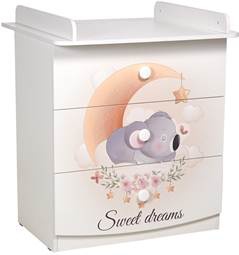 Комод пеленальный Фея 1380 с рисунком