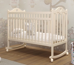 Кровать Incanto Sofi с сердечком колесо-качалка