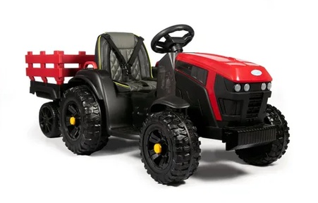 Детский электромобиль-трактор Barty TR 777 с прицепом 