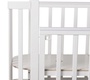 Кровать Indigo Bella 120х60 см с продольным маятником и колесами