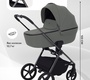 Коляска детская RANT TEO Black Chrome 2в1 RA122