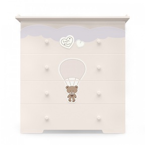 Комод Nuovita Stanzione Cute Bear пеленальный 