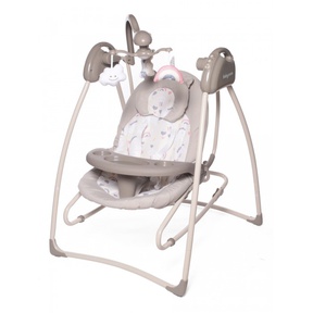 Электронные качели Baby Care Butterfly 2 в 1 с адаптером