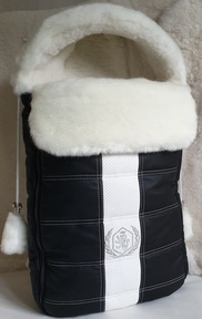 Меховой конверт в коляску Ecoline для детей до года 