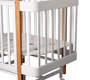 Кровать Indigo Tiny 100х70 см с продольным маятником и колесами