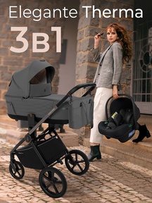 Детская коляска Sweet baby Elegante Therma SBL 3в1