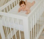Детская кровать Lilla Aria с доп бортиком и матрасиком 