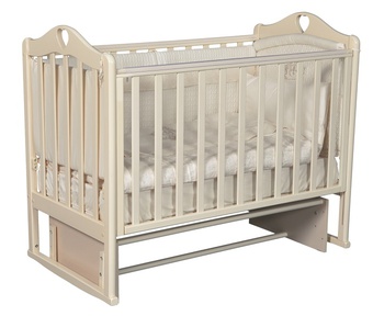 Детская кровать Антел Каролина 3/5 автостенка, маятник