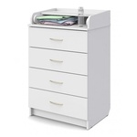 Комод Атон Сириус 604 ЛДСП с шариковыми направляющими 4 ящ.