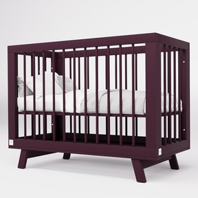 Детская кровать Lilla Aria с доп бортиком и матрасиком 