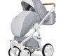 Детская коляска Riko Bruno Luxe 3 в 1 с автолюлькой 