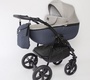Коляска Peppy Sandra 2 в 1 с большой люлькой 